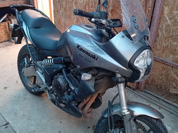 2009 Kawasaki Versys 650, серый, 430000 рублей - вид 4