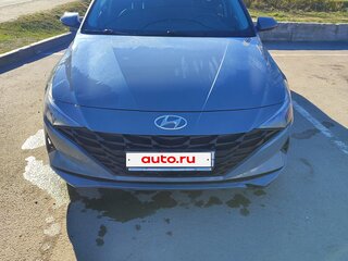2021 Hyundai Elantra VII (CN7), серый, 1666000 рублей, вид 3
