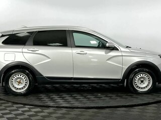 2019 Lada (ВАЗ) Vesta SW Cross I, серебристый, 940000 рублей, вид 5