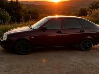 2012 Lada (ВАЗ) Priora I, пурпурный, 245000 рублей, вид 2