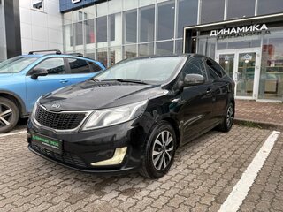 2014 Kia Rio III, чёрный, 619000 рублей, вид 1