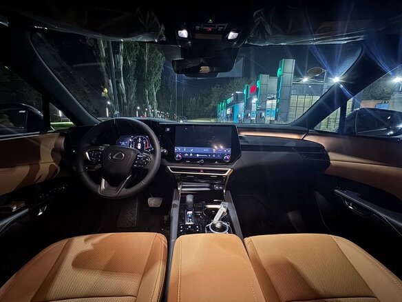 2026 Lexus RX 300 V, синий, 7730000 рублей - вид 6