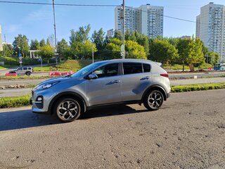 2020 Kia Sportage IV Рестайлинг, серый, 2450000 рублей, вид 4