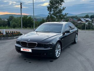 2005 BMW 7 серии 750i IV (E65/E66) Рестайлинг, чёрный, 1050000 рублей, вид 2