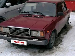 2004 Lada (ВАЗ) 2107, пурпурный, 190000 рублей, вид 1