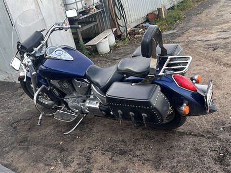 2003 Honda VTX 1300, синий, 650000 рублей, вид 4