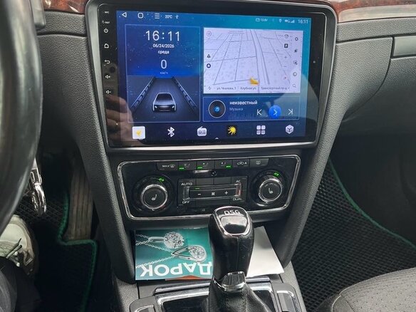 2013 Skoda Superb DSG II Рестайлинг, серый, 900000 рублей - вид 8