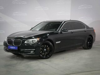 2013 BMW 7 серии Long 750Li xDrive V (F01/F02/F04) Рестайлинг, чёрный, 1700000 рублей, вид 1