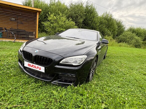 2016 BMW 6 серии 640i xDrive III (F06/F13/F12) Рестайлинг, чёрный - вид 6