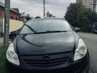2008 Opel Corsa D, чёрный, 330000 рублей, вид 3