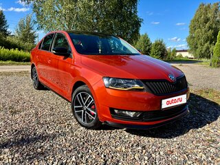 2018 Skoda Rapid I Рестайлинг, красный, 1550000 рублей, вид 1