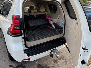 2022 Toyota Land Cruiser Prado 150 Series Рестайлинг 3, белый, 6200000 рублей, вид 5