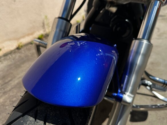 2005 Honda VTX 1300, синий, 707000 рублей - вид 6