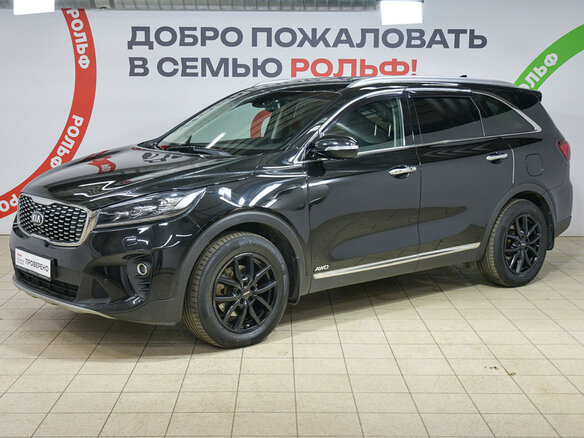 2018 Kia Sorento III Prime Рестайлинг, чёрный