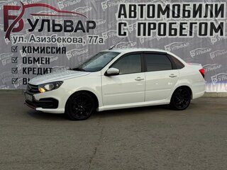 2021 Lada (ВАЗ) Granta Drive Active I Рестайлинг, белый, 709000 рублей, вид 3