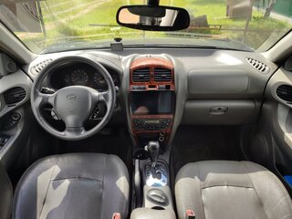 2003 Hyundai Santa Fe I, чёрный, 420000 рублей, вид 5