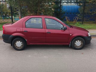 2010 Renault Logan I Рестайлинг, красный, 495000 рублей, вид 5