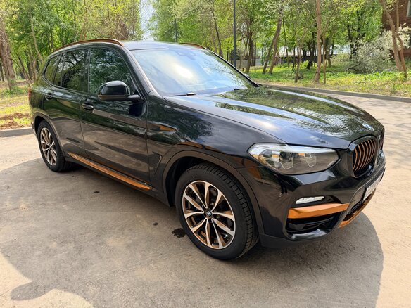 2019 BMW X3 30i sDrive III (G01), чёрный, 3300000 рублей