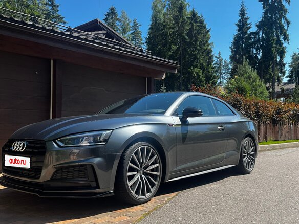 2018 Audi A5 II (F5), серый, 4200000 рублей