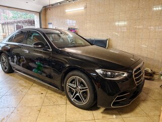 2021 Mercedes-Benz S-Класс 400 d 4MATIC VII (W223), чёрный, 8700000 рублей, вид 2