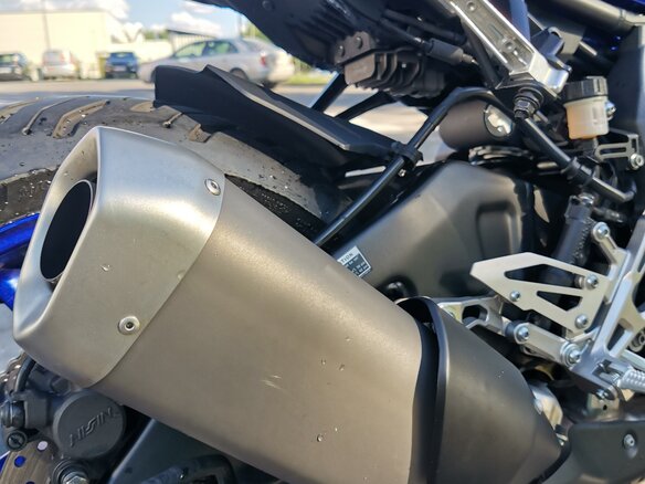 2020 Yamaha MT-10, синий, 1100000 рублей - вид 7