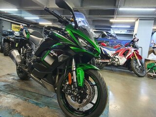 2021 Kawasaki Ninja 1000 SX, зелёный, 1750000 рублей, вид 2