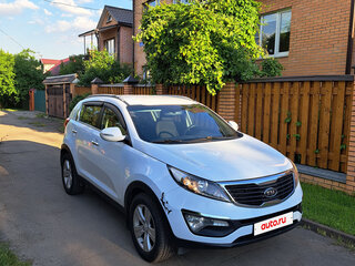 2011 Kia Sportage III, белый, 1075000 рублей, вид 1