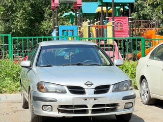 2001 Nissan Almera II (N16), серебристый, 175000 рублей, вид 1
