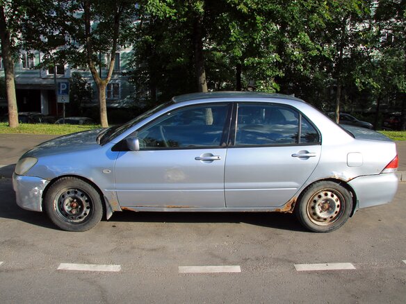 2003 Mitsubishi Lancer IX, серебристый, 230000 рублей - вид 7