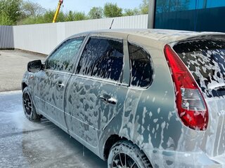 2010 Lada (ВАЗ) Kalina I, серебристый, 280000 рублей, вид 4