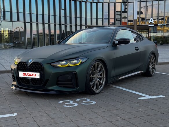 2020 BMW 4 серии M440i xDrive G22, G23, G26, чёрный, 5100000 рублей
