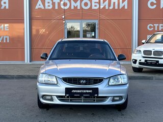 2006 Hyundai Accent ТагАЗ II, серебристый, 415000 рублей, вид 2