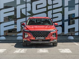 2019 Hyundai Santa Fe IV, красный, 2589000 рублей, вид 2
