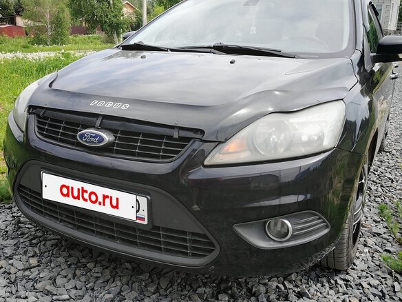2010 Ford Focus II Рестайлинг, чёрный, 550000 рублей
