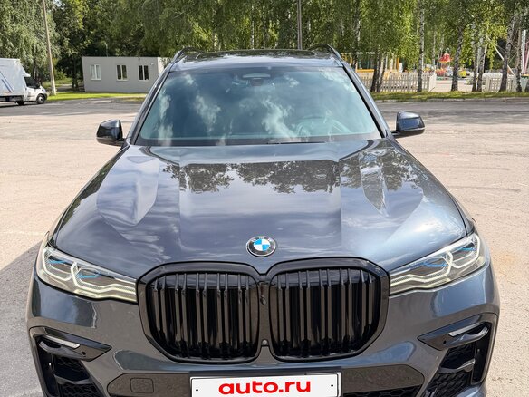 2019 BMW X7 30d I (G07), синий, 6950000 рублей - вид 1