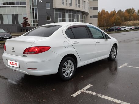 2012 Peugeot 408 I, белый, 585000 рублей, вид 5