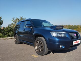 2005 Subaru Forester II Рестайлинг, синий, 1400000 рублей, вид 1