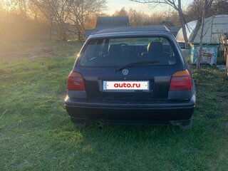 1992 Volkswagen Golf III, чёрный, 160000 рублей, вид 2