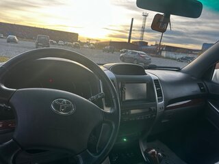 2003 Toyota Land Cruiser Prado 4-speed 120 Series, серебристый, 1700000 рублей, вид 4