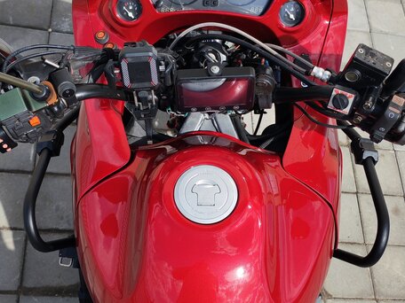 2000 Honda XL650V Transalp, красный, 300000 рублей, вид 4
