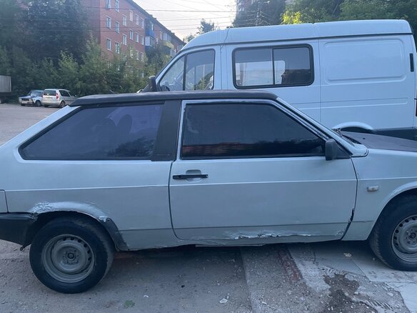 2002 Lada (ВАЗ) 2108, серебристый - вид 1
