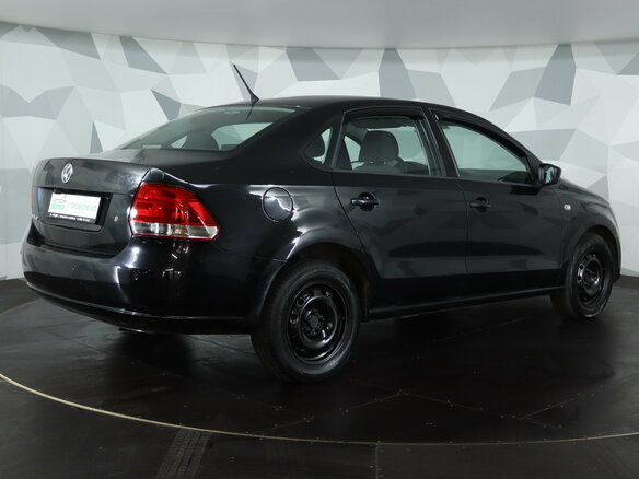 2014 Volkswagen Polo V, чёрный, 689000 рублей - вид 4