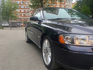 2005 Volvo S60 I Рестайлинг, синий, 500000 рублей, вид 4