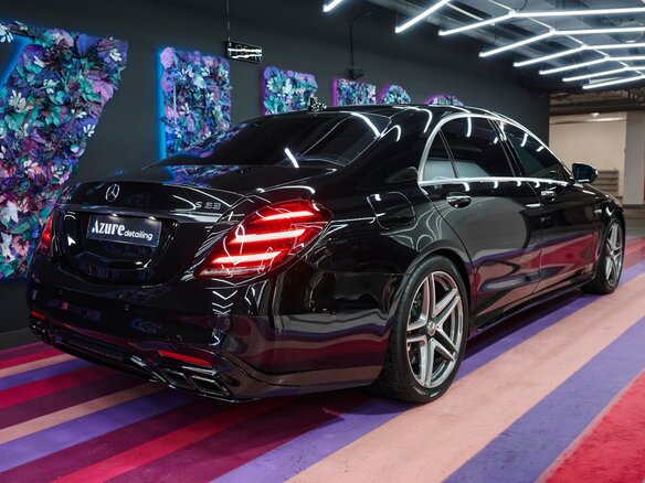 2018 Mercedes-Benz S-Класс AMG 63 AMG Long III (W222, C217) Рестайлинг, чёрный - вид 20