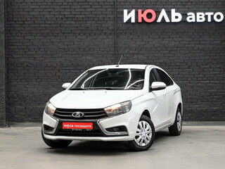 2016 Lada (ВАЗ) Vesta I, белый, 680000 рублей, вид 1