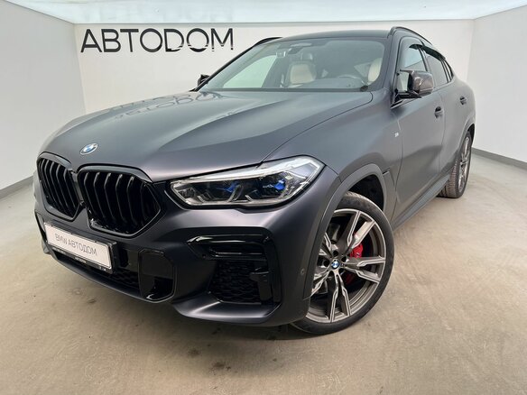 2022 BMW X6 M50i III (G06), синий, 10990000 рублей