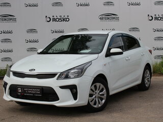 2017 Kia Rio IV, белый, 740000 рублей, вид 1