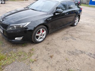 2013 Kia Optima III Рестайлинг, чёрный, 1240000 рублей, вид 1