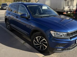 2018 Volkswagen Tiguan II, синий, 1920000 рублей, вид 4
