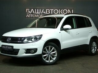 2015 Volkswagen Tiguan I Рестайлинг, белый, 1270000 рублей, вид 1
